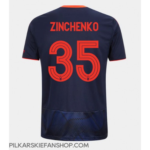 Koszulka piłkarska Nottingham Forest Oleksandr Zinchenko #35 Strój Trzeci 2025-26 tanio Krótki Rękaw Koszulka piłkarska Nottingham Forest Oleksandr Zinchenko #35 Strój Trzeci 2025-26 tanio Krótki Rękaw
